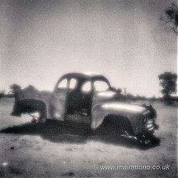 Abandoned Ute, Outback NT, Australia
